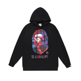 Bape Hoodie 2024Autumn and Winter New Japanese Fashion Brand Pullover plus Size Loose Hoodie Male and Female Couples Wear Teen Fashion Brand Sweater-CY