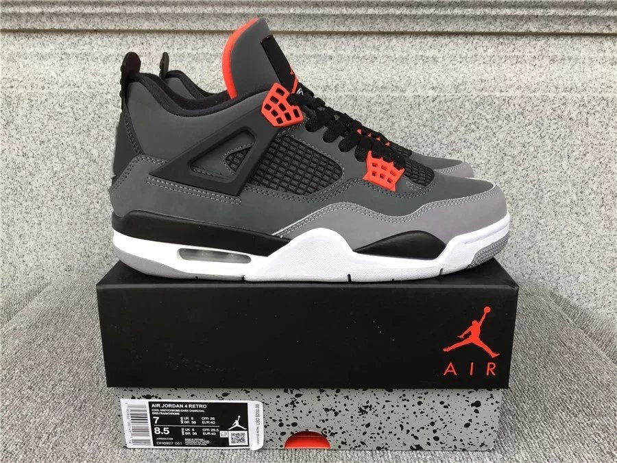 Air Jordan 4 shoes New All-Match Trendy Men's Casual Sports Shoes