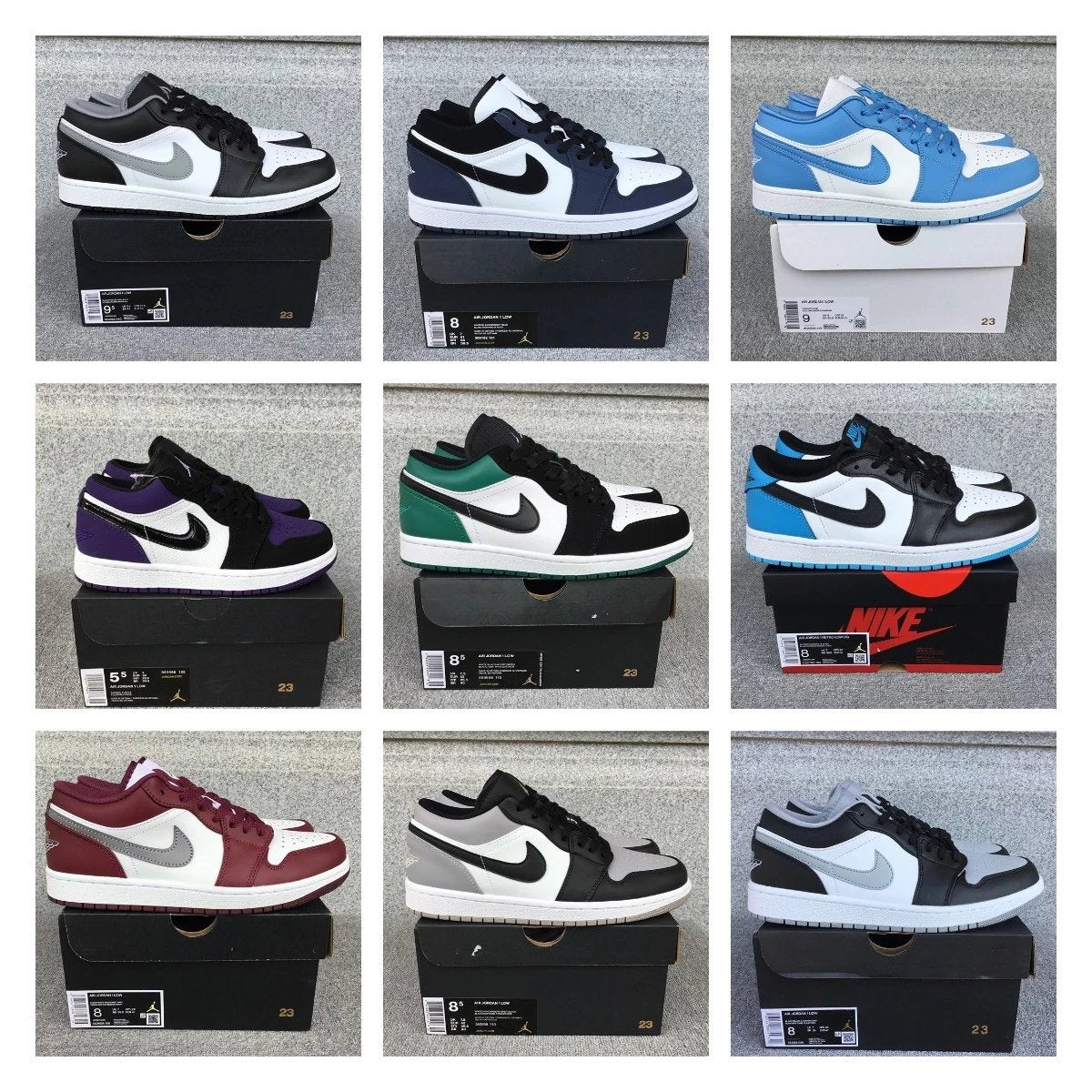 Air Jordan 1 Low shoes New All-Match Trendy Men's Casual Sports Shoes