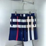 Burberry Shorts Classic Full Print Plaid logo Beach Shorts25ss New Five-Point Pants os Loose Quick-Dry Unisex Casual Trendy Brand Big Shorts5Pants