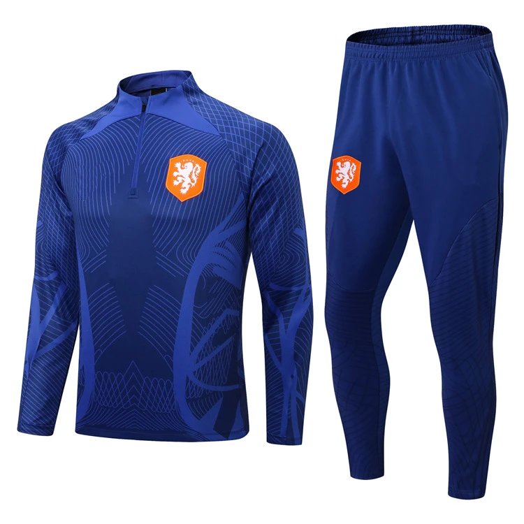 Jersey European and American National Team Football Suit Training Wear High Quality Suit-6101