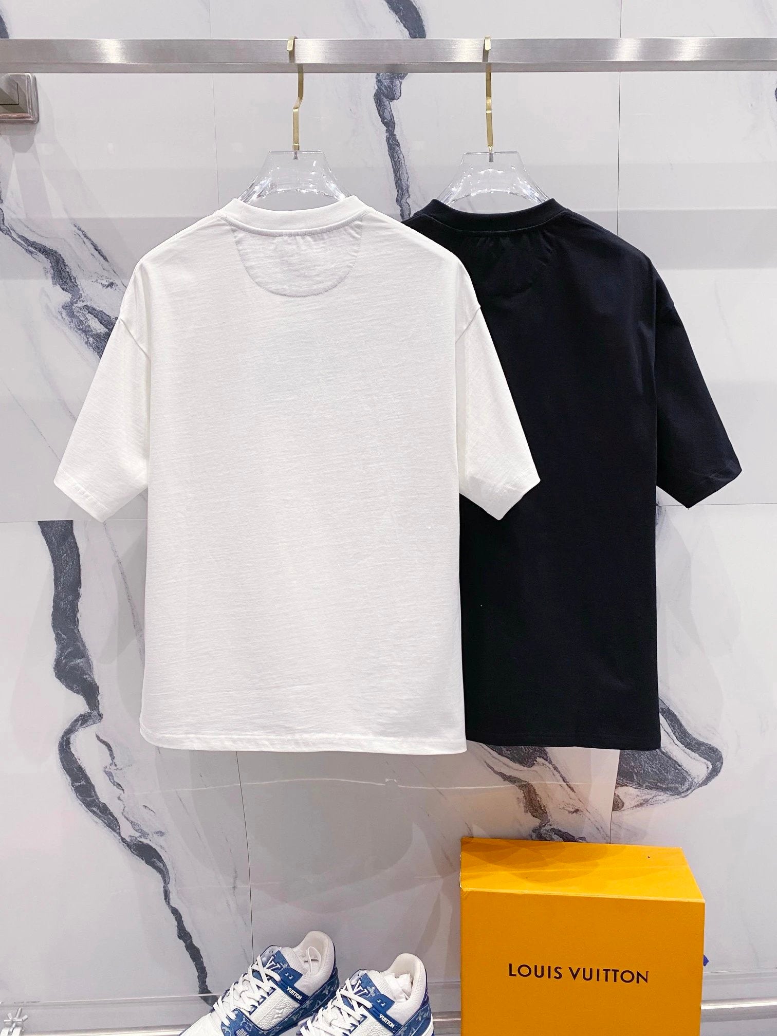 Burberry T-shirt 3D Plaid Patch Embossed Brand Letters LOGO Logo Crew Neck Short Sleeve25ss New Pure Cotton Unisex Style T T-shirt OS Loose Fit Base Shirt Casual Short Sleeve Top T-Shirt