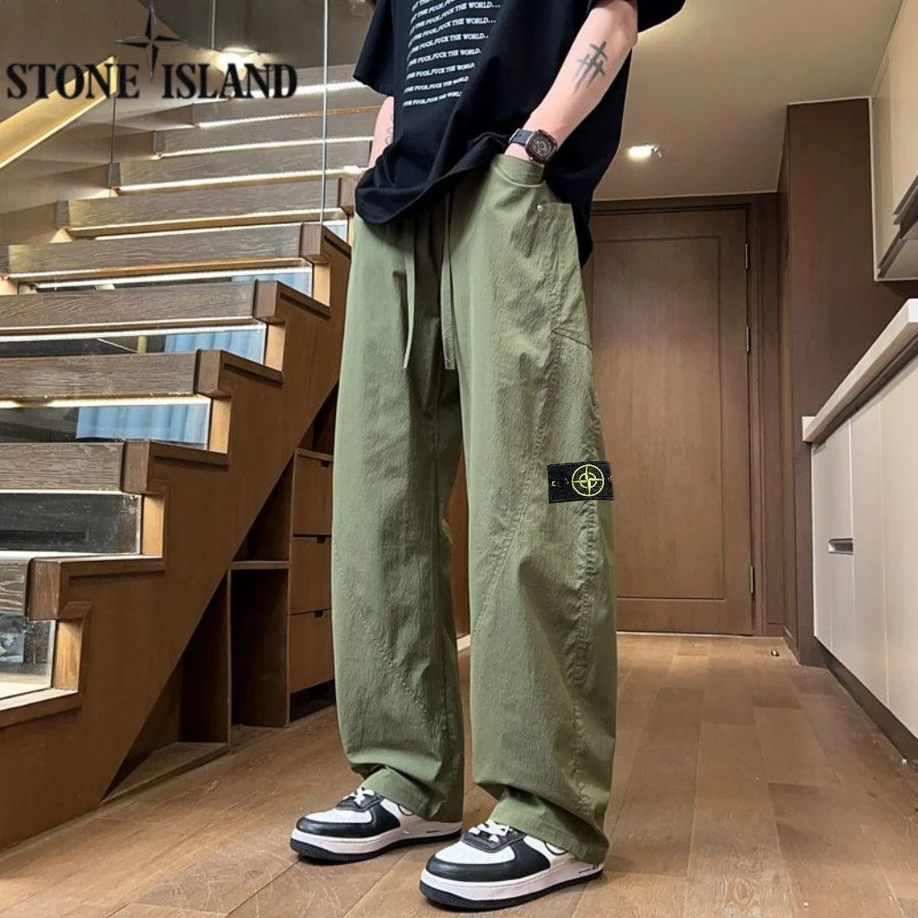 Stone Island Overalls High Street All-Matching Pants-0071