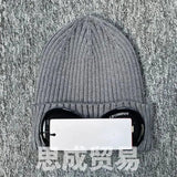 CP Company Hat New Rib CP Hat Glasses Autumn and Winter Knitted Hat Men and Women Outdoor Keep Warm Couple WINTER Eye Protection Warm