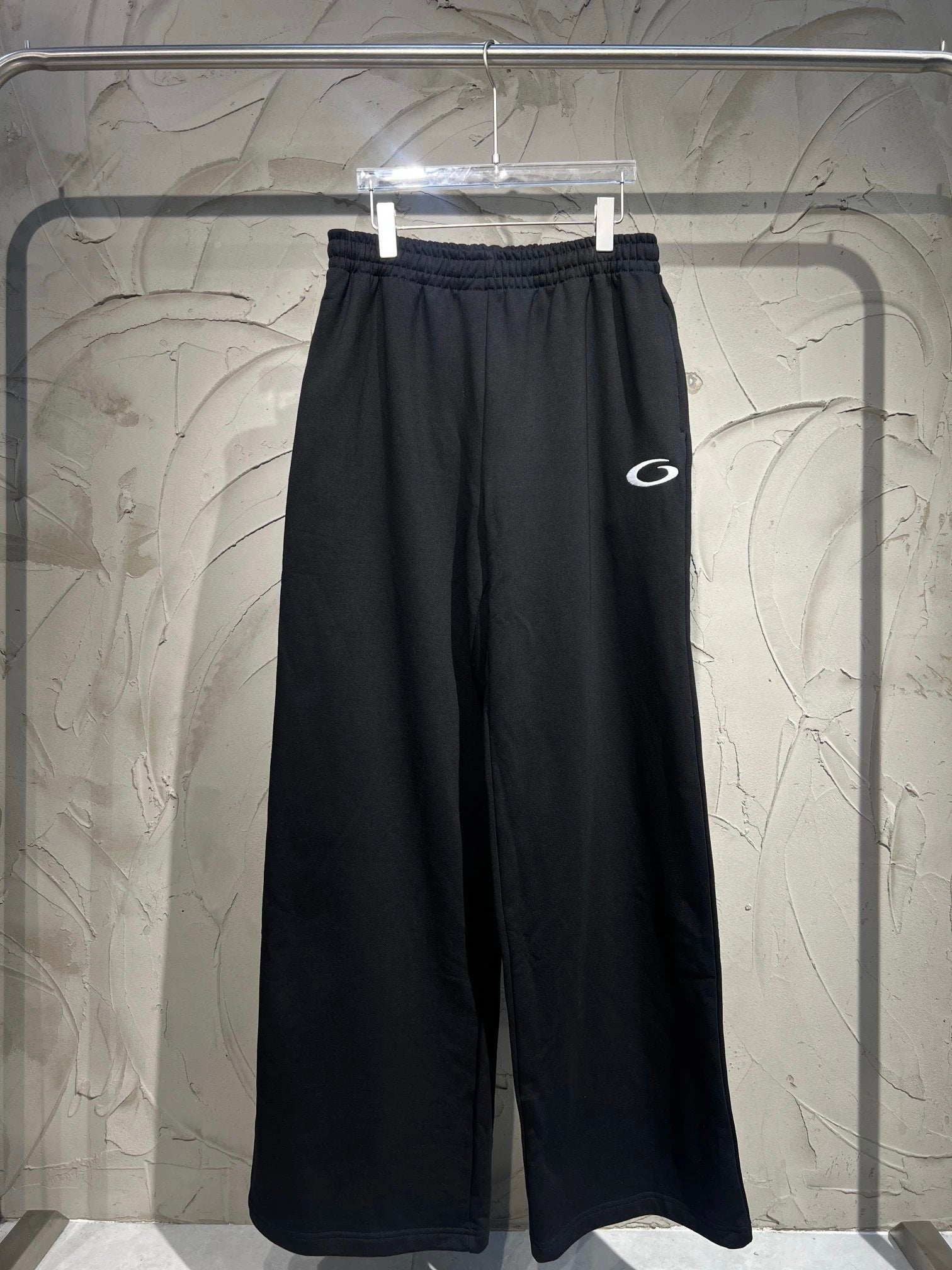 Balenciaga Sweatpants 25FW Spring Summer New Basketball Series Embroidered Straight Sweatpants Long Pants Unisex