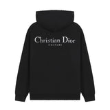 Dior Hoodie Classic Logo Printed Hoodie Casual Loose Fit Versatile Pullover Sweatshirt os Unisex Sports Tracksuit Base Shirt24ss Autumn and Winter New Products