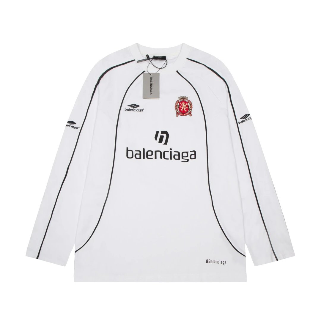 Balenciaga Hoodie Mamba10Long Sleeve Crew Neck Sweatshirt Crew Neck Sweatshirt Long Sleeve Base Shirt Jacket Top Fashion Unisex Sports Casual OS Loose Fit Versatile New Autumn Winter Collection