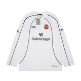 Balenciaga Hoodie Mamba10Long Sleeve Crew Neck Sweatshirt Crew Neck Sweatshirt Long Sleeve Base Shirt Jacket Top Fashion Unisex Sports Casual OS Loose Fit Versatile New Autumn Winter Collection