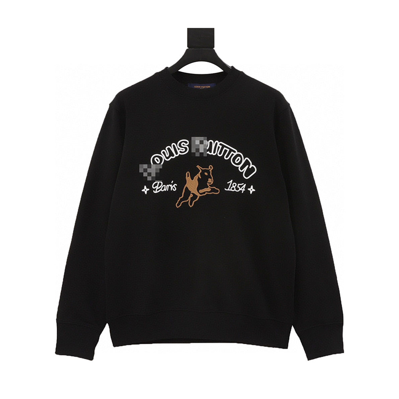 Louis Vuitton LV Hoodie Printed Embroidered Sweater Same Style for Men and Women