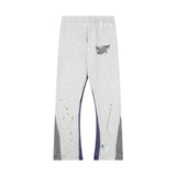 Gallery Dept Sweatpants Classic Hand-Painted Paint-Splashing Style Graffiti Printed Stitching Cotton Sweat Pants Men's Casual Trousers-CY