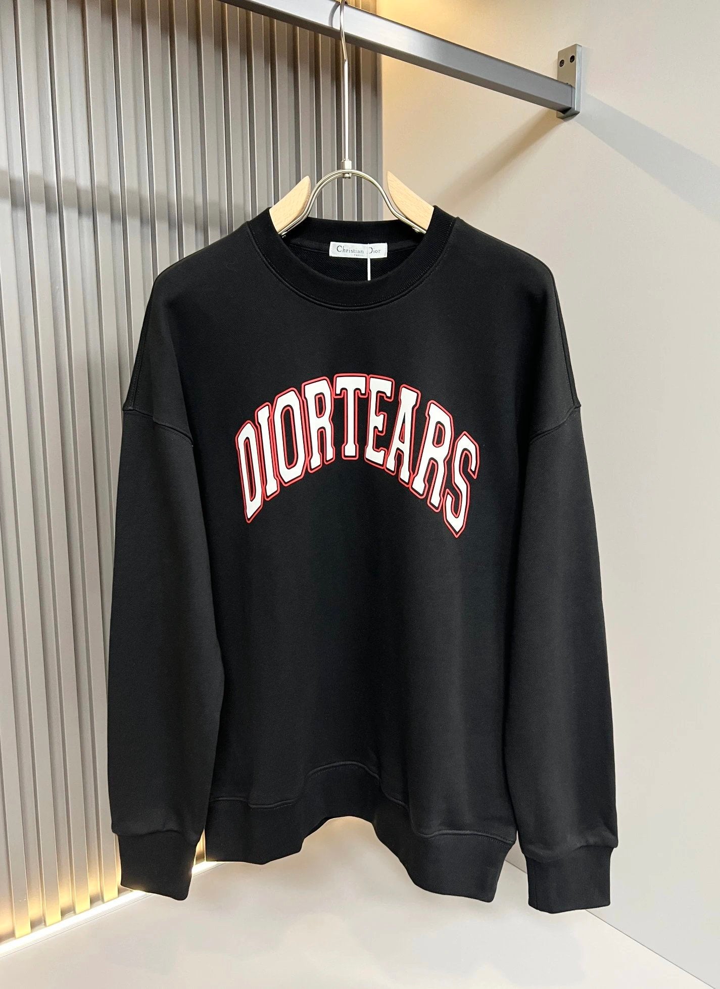 Dior Hoodie Classic Letters logo Printed crew neck sweatshirt420Gram Cotton Terry Pullover Leisure Loose All-Match Sports Coat os Unisex Inner Layer Design24ss Autumn and Winter New Products