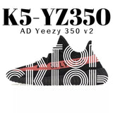 Adidas Yeezy 350 shoes Fashion Trendy Brand Sneaker Men's and Women's Casual Shoes Running Shoes