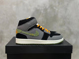 Air Jordan 1 Mid shoes New All-Match Trendy Men's Casual Sports Shoes Mid-Top