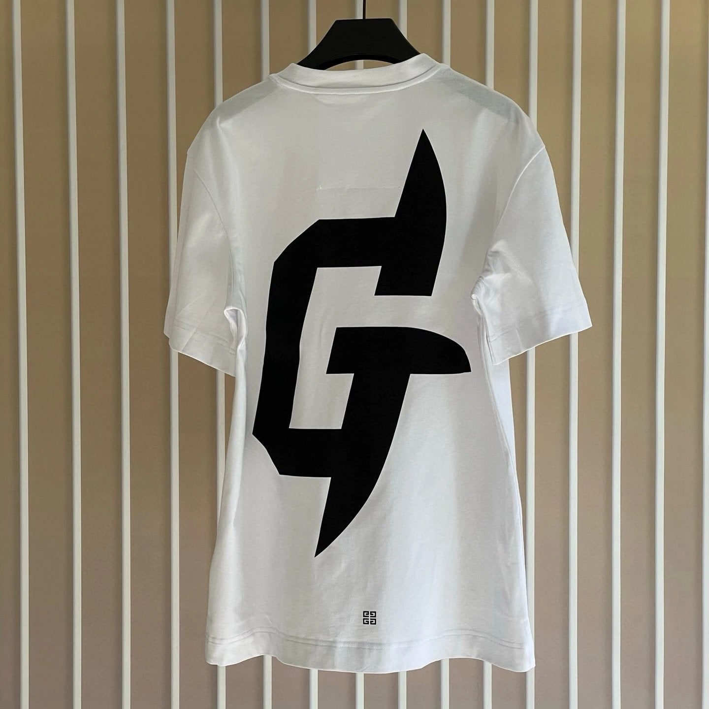 Givenchy T-shirt Top Version Counter Same Collection1Cotton Short Sleeve T T-shirt Men's and Women's Loose Bottoming Shirt2024New Summer