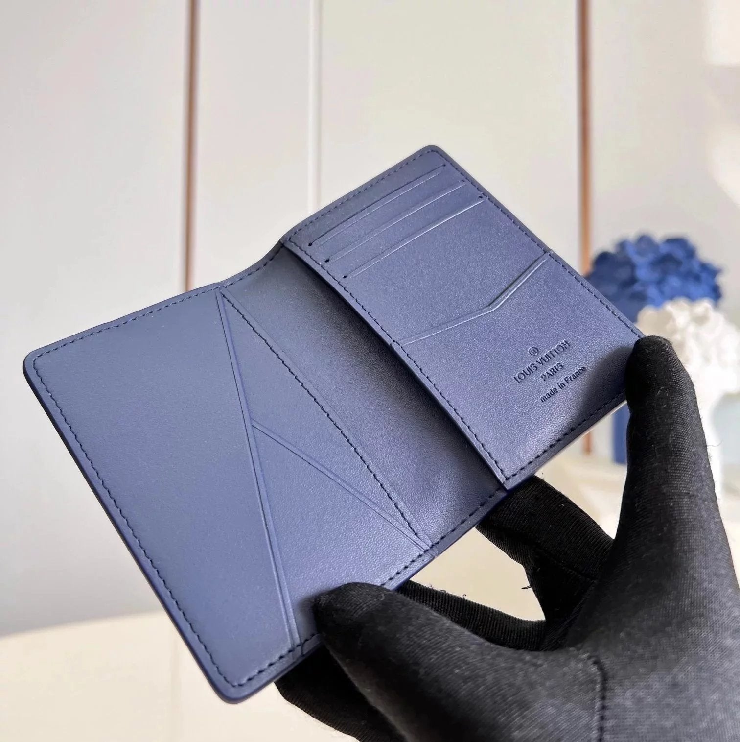 Louis Vuitton LV Wallets/Clutches Top version 【Tax-Free Premium Edition】New Men's and Women's Full Cowhide Wallet Long Wallet Men's and Women's Bags Card Holder Card Holder Short Wallet Short Wallet Pocket Clip Clutch Clutch Bag Men's Wallet
