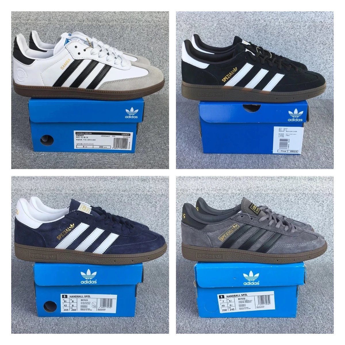 Adidas shoes New All-Match Trendy Men's Casual Sneakers