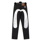 Evisu Jeans Fashion Y2Retro Hip Hop Jeans