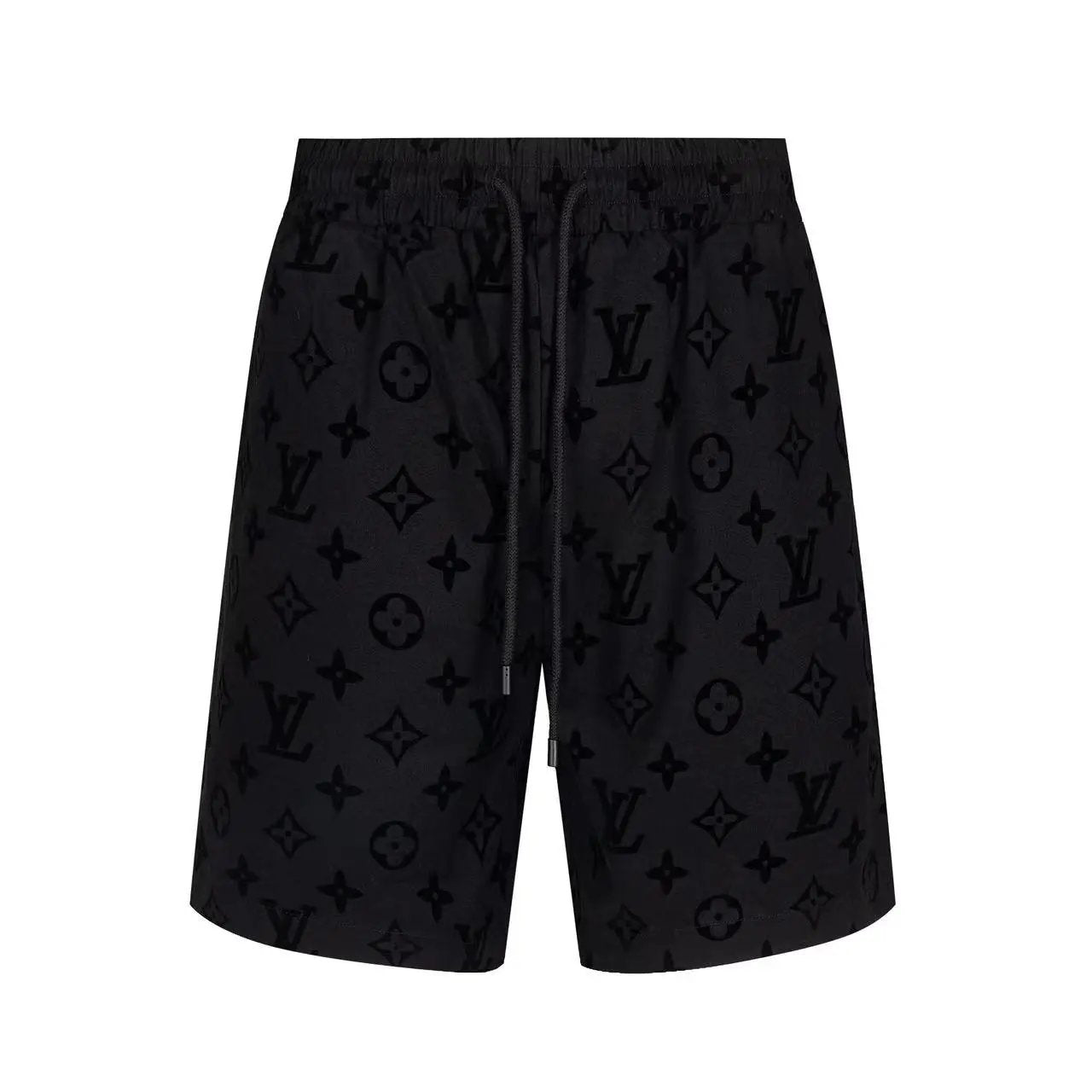 Louis Vuitton LV Shorts over Printed Letters logo Five-point Shorts25ss New Drawstring Casual Summer Pants American Style5Two-in-One Casual Sweatpants for Men and Women, Pure Cotton Joggers