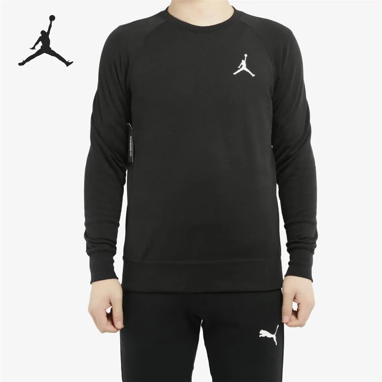 Nike Flying Men's Sweater Spring and Autumn New Casual round Neck Long Sleeve Pullover CQ7760