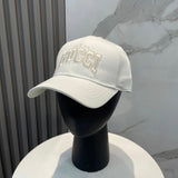 Gucci Hat Letter Printing logo Baseball Cap Sunshade Sun Protection Duckbill Cap Large Head Circumference Slimming Face Curved Brim Versatile Sports Hat for Men and Women Couples Same Style