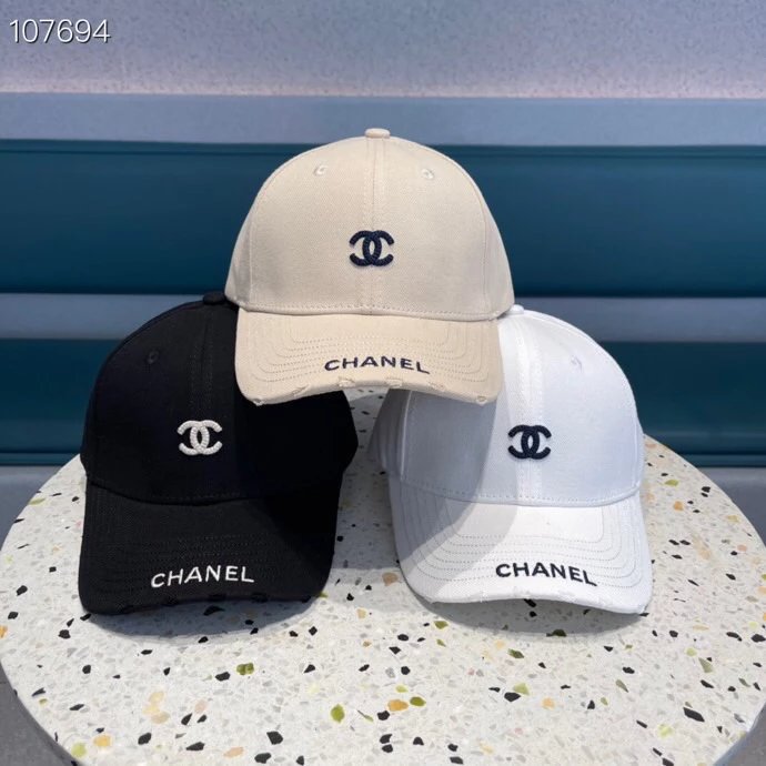 Chanel Hat High Quality Peaked Cap Baseball Cap，logo Classic Simplicity，Fashion Casual Design