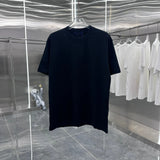 Louis Vuitton LV T-shirt Chest Embossed Pattern logo round Neck Short Sleeve25ss New Pure Cotton Unisex Style T T-shirt OS Loose Fit Base Shirt Half Sleeve T-Shirt Top Half Sleeve