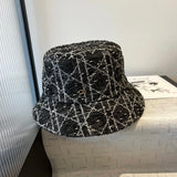 Dior Hat Full Print Texture logo Fisherman Hat Casual Sun Protection Face Covering UV Protection Outdoor Versatile Flat Top Bucket Hat
