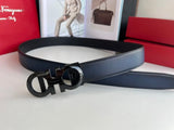 Ferragamo Belt Top version 【Full Package】Belt Width for Men and Women3.5cm with Chip nfc Anti-Counterfeiting Quality Automatic Buckle Counter Full Set Packaging Italian Double-Sided Cowhide Matching Boutique Brass Buckle Length Can Be Cut by Yourself Coun