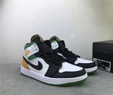 Air Jordan 1 Mid shoes New All-Match Trendy Men's Casual Sports Shoes Mid-Top