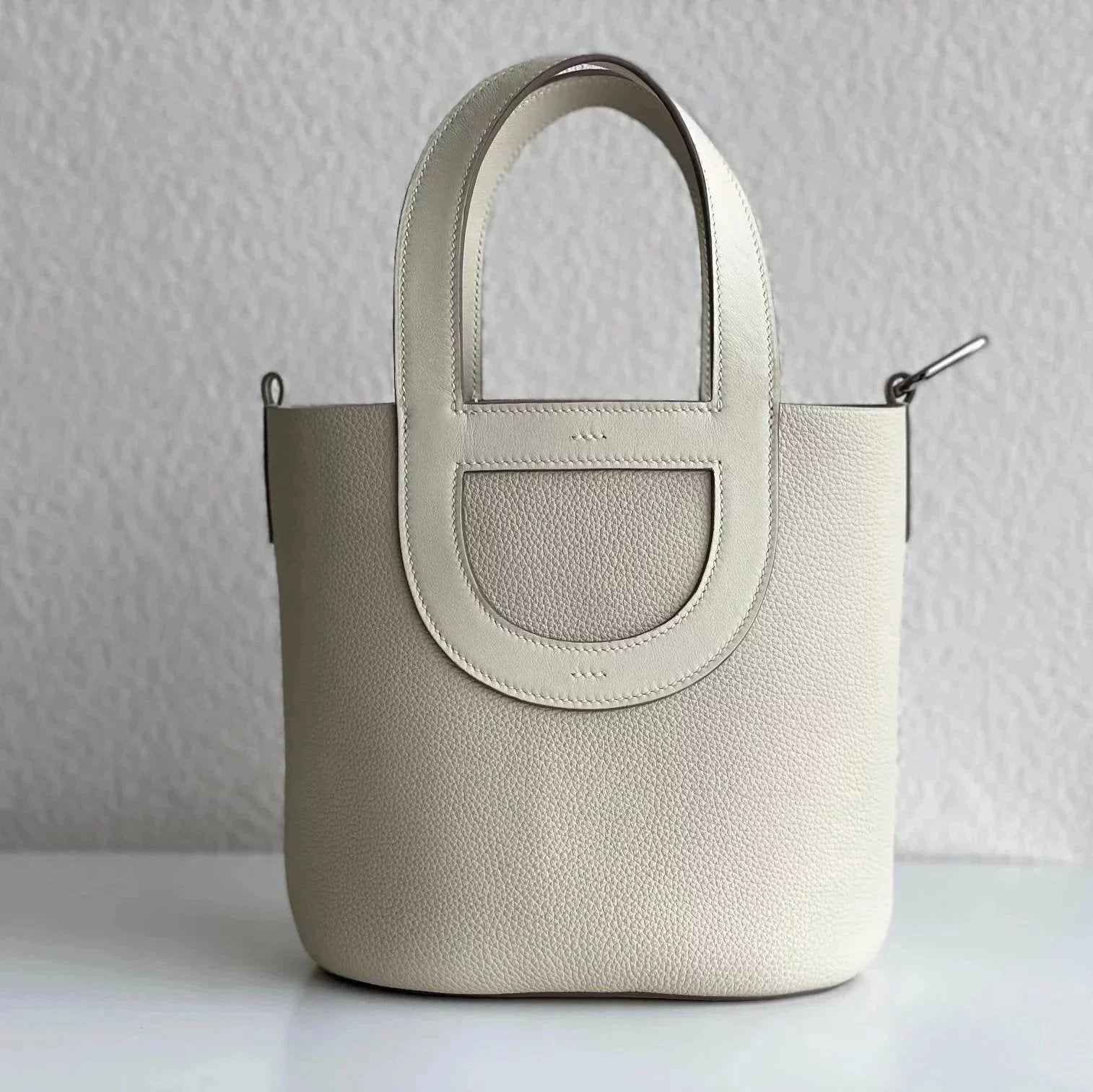 Hermes women's bag Top version Picotin18cm Pig Nose Bucket Bag Handmade TC Women's Leather Handbag
