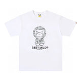 Bape T-shirt Top Version Men's and Women's Same Style Short Sleeve T Summer Fashion T-shirt