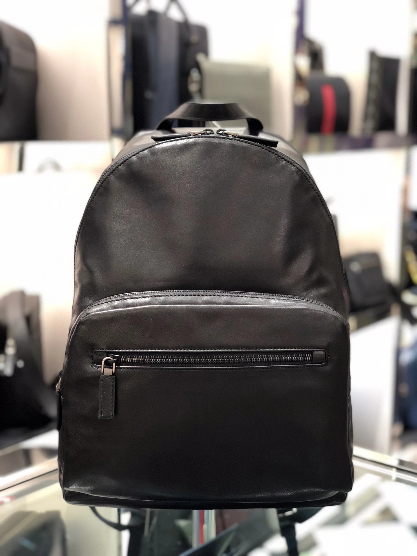 PRADA Bag Top version Fully Upgraded with Imported Calf Leather165OEM Code Multifunctional Backpack Schoolbag Backpack Sports Bag Travel Bag Schoolbag Travel Bag Men's and Women's Bags Bag2VZ066