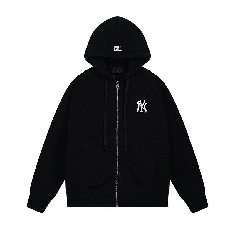 MLB Hoodie Top Version Male and Female Couple Presbyopic Printing logo Fashion hooded sweatshirt24Spring New