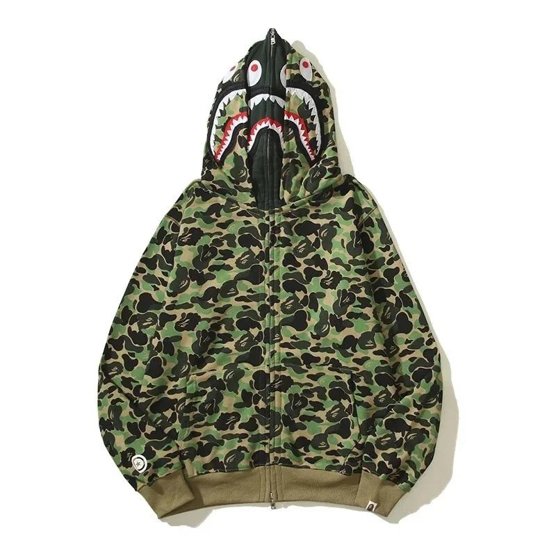 Bape Hoodie Trendy Fashion Sweater Coat