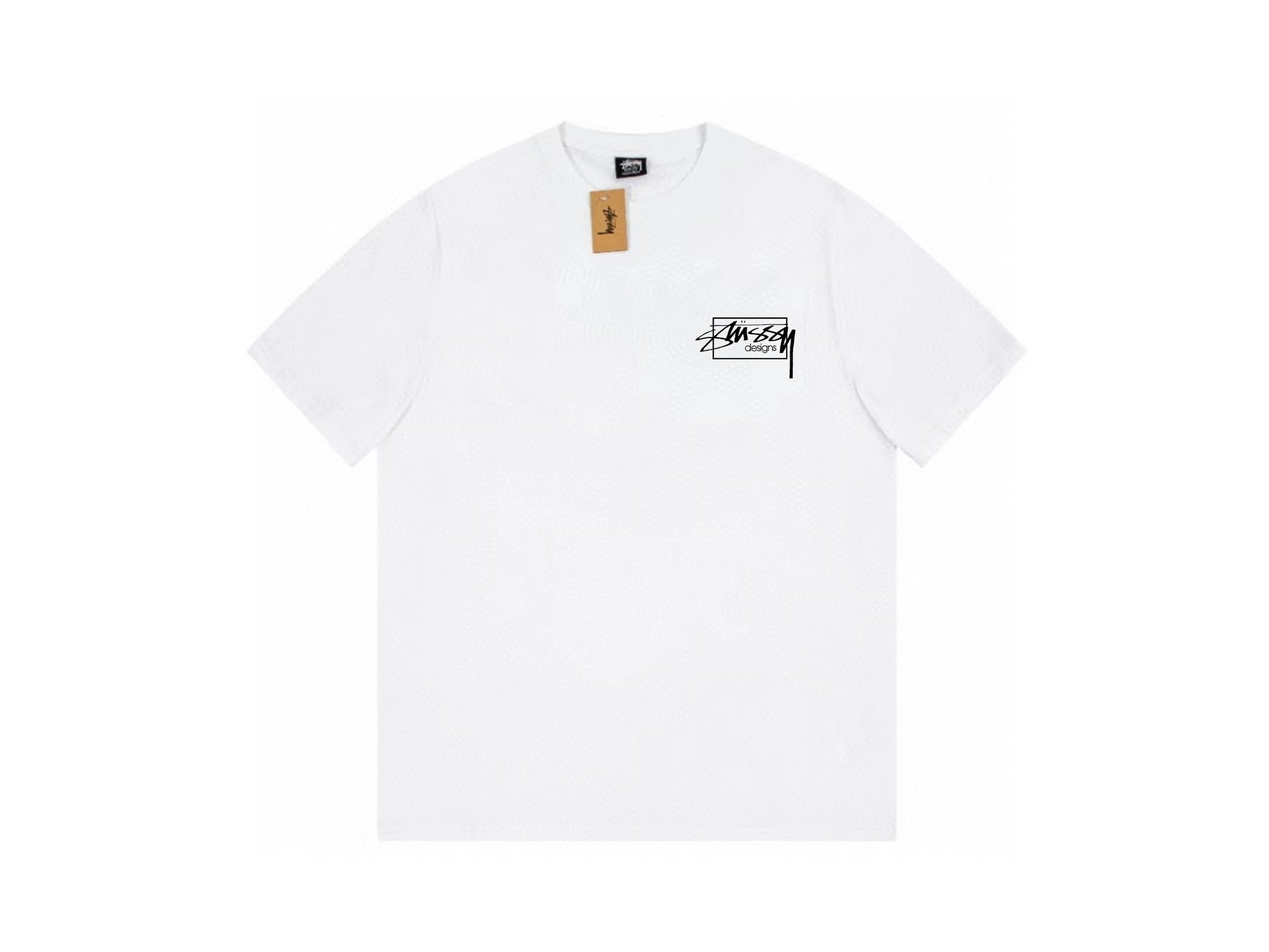 Stussy T-shirt Top Version Classic Basic logo Printed round Neck Loose Summer Couple Short Sleeve T T-shirt Fashion