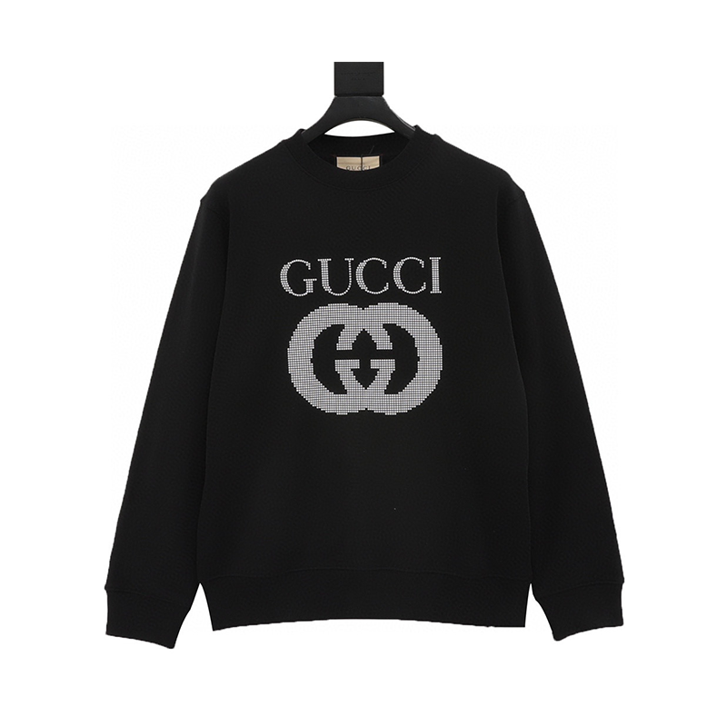 Gucci Hoodie Silicone Three-Dimensional logo Sweater for Men and Women