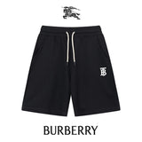 Burberry Shorts B Letter Embroidery logo Five-point Shorts25ss New Drawstring Casual Summer Pants American Style5Two-in-One Casual Sweatpants for Men and Women, Pure Cotton Joggers