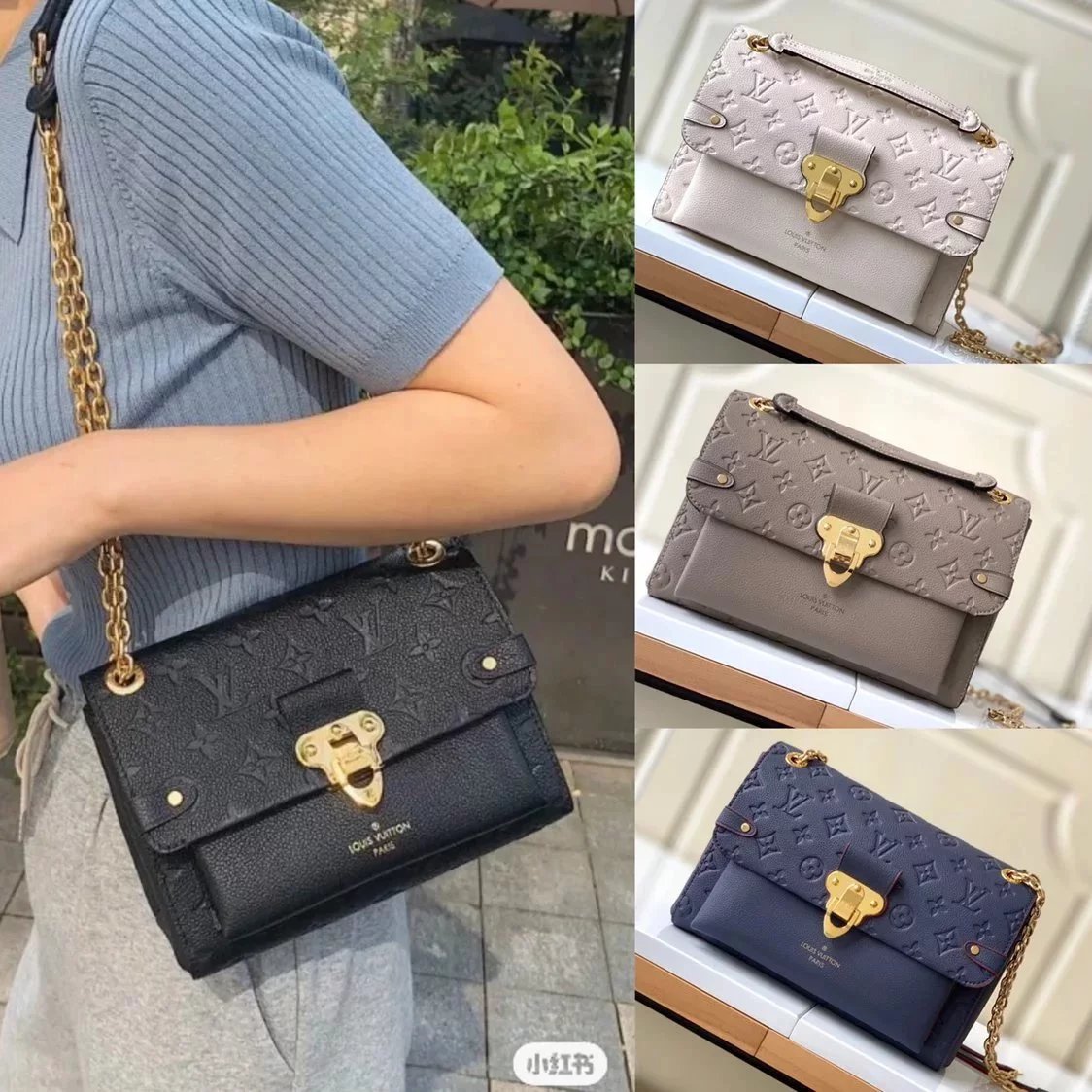 Louis Vuitton LV Women's Bag Top version 【Channel Goods】M44550M44553miniVavinbbM44151Small Size Chain Bag Special Channels Italy Imported Original Calfskin A Grade Pure Steel Thick Plated Hardware Super Beautiful Not Bad Street Single Shoulder Bag Messeng