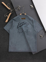 Louis Vuitton LV T-shirt Back Cut Clover Letter Patch logo round Neck Short Sleeve25ss New Pure Cotton Unisex Style T Casual T-Shirt Base Layer Shirt OS Loose Fit Half Sleeve Top Plus Size