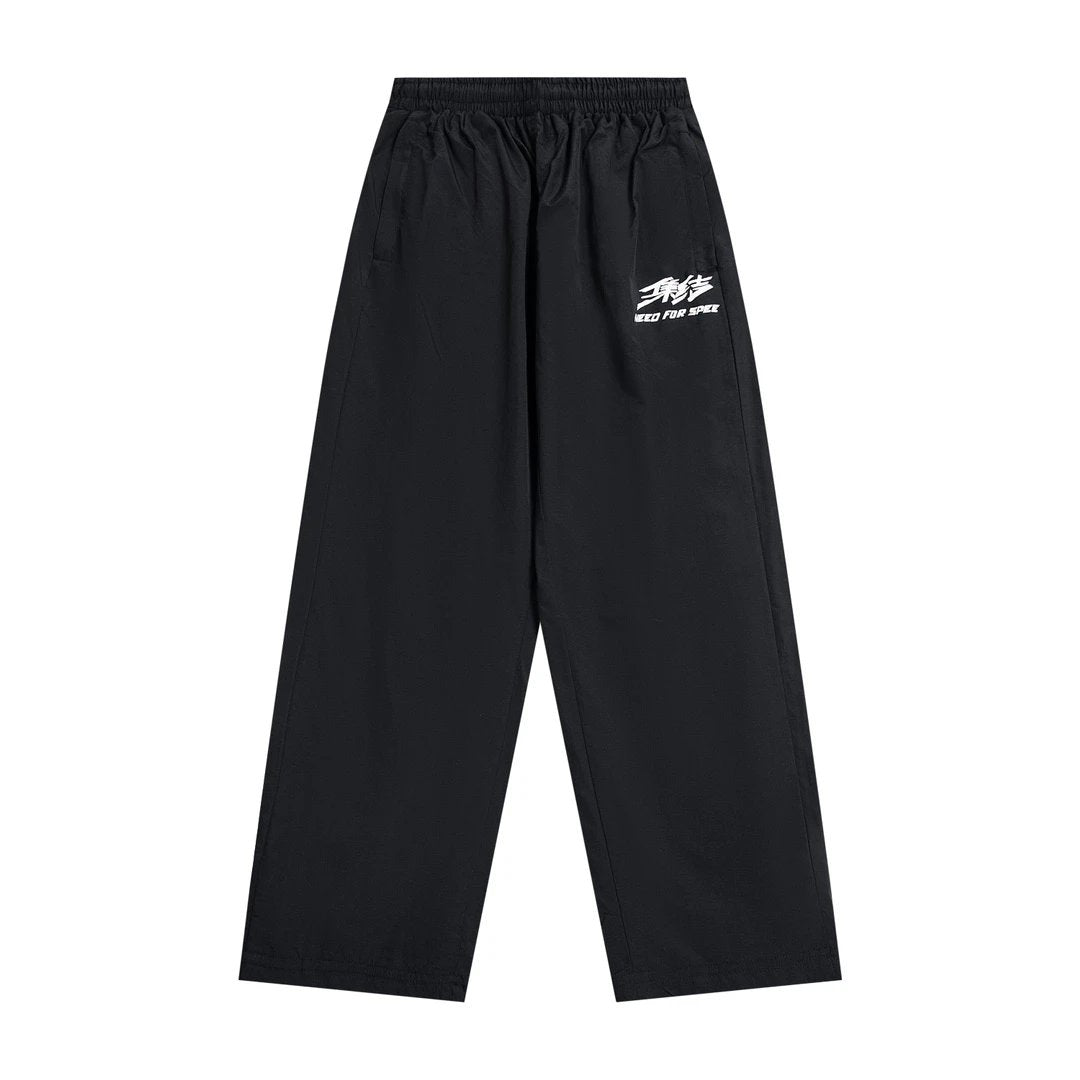 Balenciaga Sweatpants Comes with Matching Jacket for Fashion Show Style71Need for Speed Collaboration Sports Suit Casual Pants Straight Pants Wide-leg Pants Versatile Long Pants Unisex24ss Autumn and Winter New Products