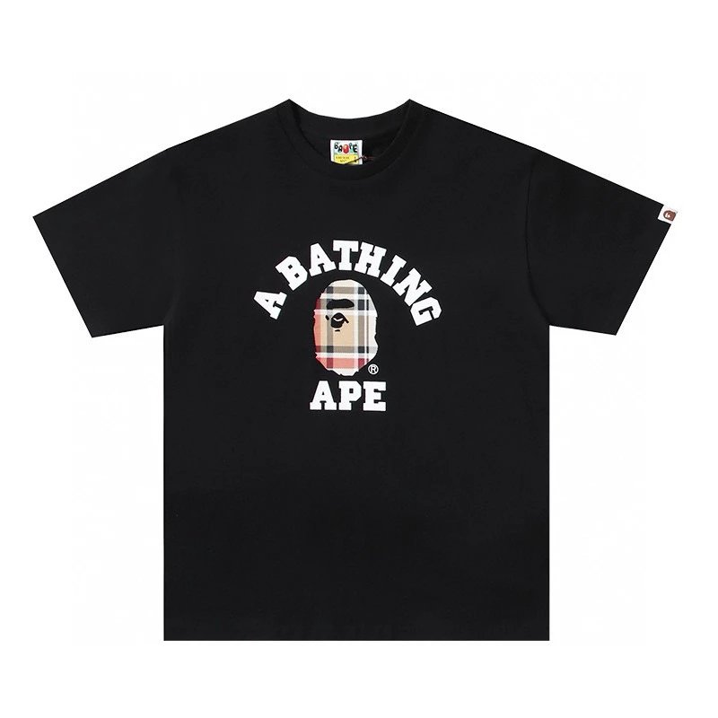 Bape T-shirt Top Version Classic Camouflage Printed Short Sleeve T T-shirt Cotton Loose round Neck Half Sleeve Shirt