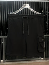 Stone Island Sweatpants Summer New Pocket Armband Basic Casual Look at Men's and Women's Five-Point Shorts Fashion Generation Hair