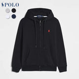 Ralph Lauren Hoodie Zipper Pullover Embroidery Sweatshirt and Sweatpants