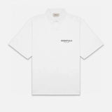ESSENTIALS T-shirt Top Version SS22Double Line Chest Reflective LOGO Short Sleeve polo Shirt for Men and Women
