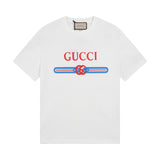Gucci T-shirt Zodiac Snake Print on the Chest logo round Neck Short Sleeve25ss New Pure Cotton Unisex Style T T-shirt OS Loose Fit Base Shirt Half Sleeve T-Shirt Top Half Sleeve