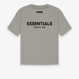 ESSENTIALS T-shirt Top Version Flocking Double Line High Street American Style Loose Couple Trendy Brand Short Sleeve T Men's Summer T-shirt