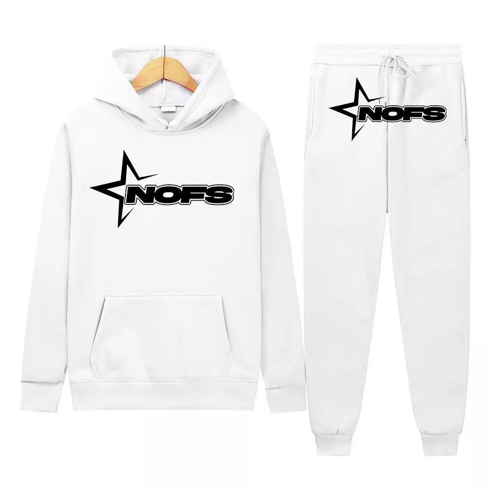 NOFS Hoodie Fashion Trend Hoodie Sweater Suit