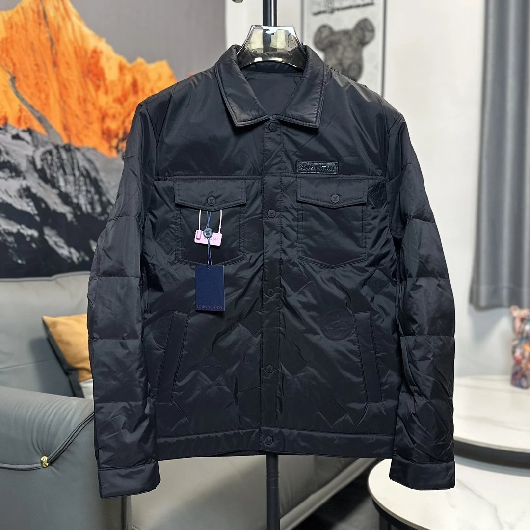 Louis Vuitton LV Jackets Padded Jacket24SS New Jacket Coat Unisex Autumn Winter New Sports Casual Loose Versatile
