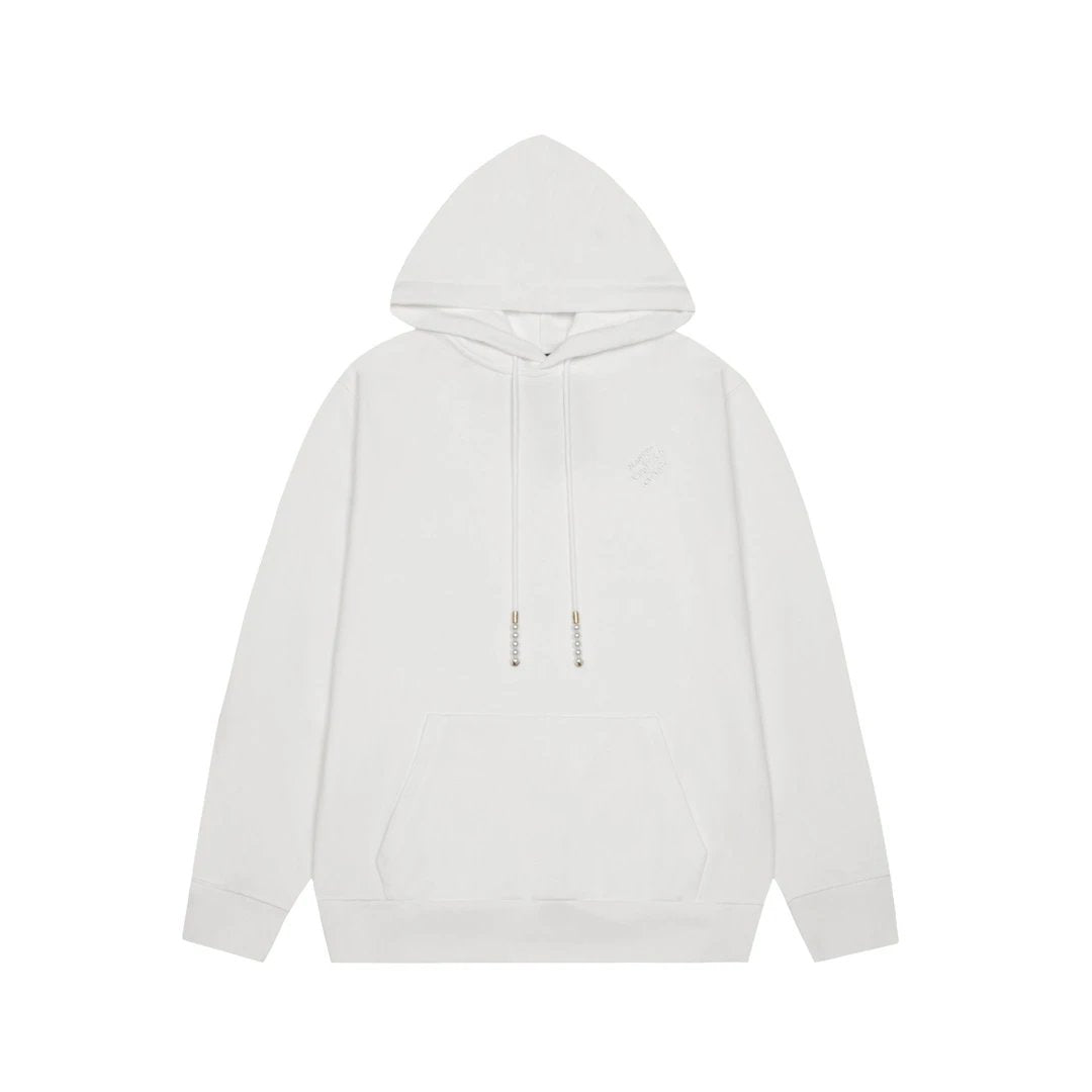 Louis Vuitton LV Hoodie Pearl Embroidered Hoodie Sweatshirt Jacket Unisex Sports Casual OS Loose fit versatile style