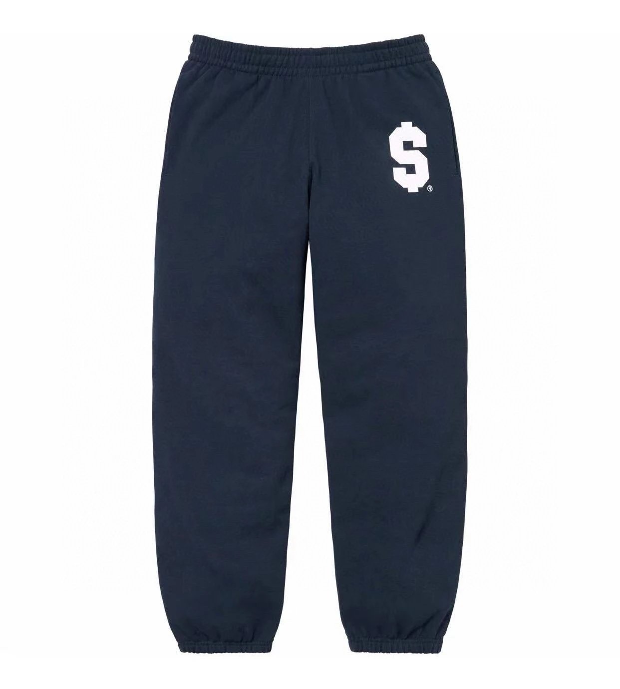 Supreme Sweatpants Top Version US Dollar Cotton Sports Trousers Sweatpants Pants